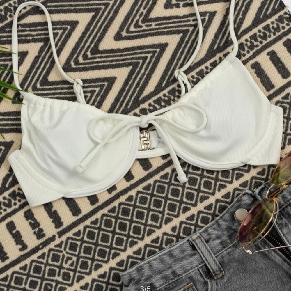 White Shein swimsuit